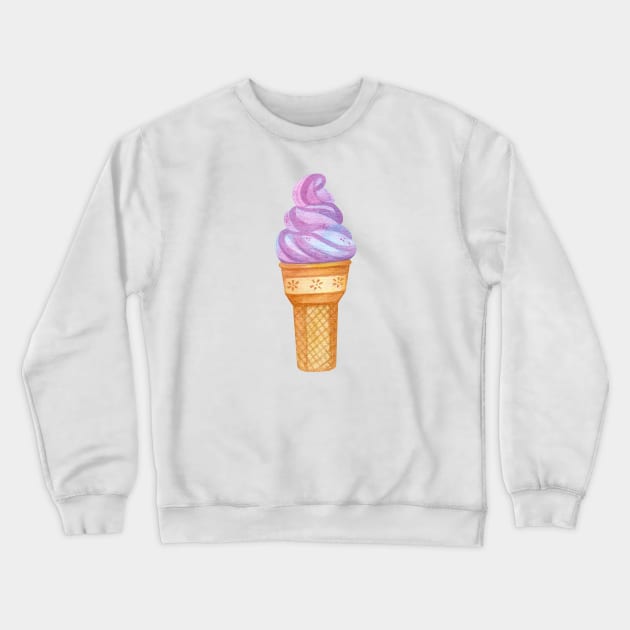 Ice cream cone Crewneck Sweatshirt by Iuliana